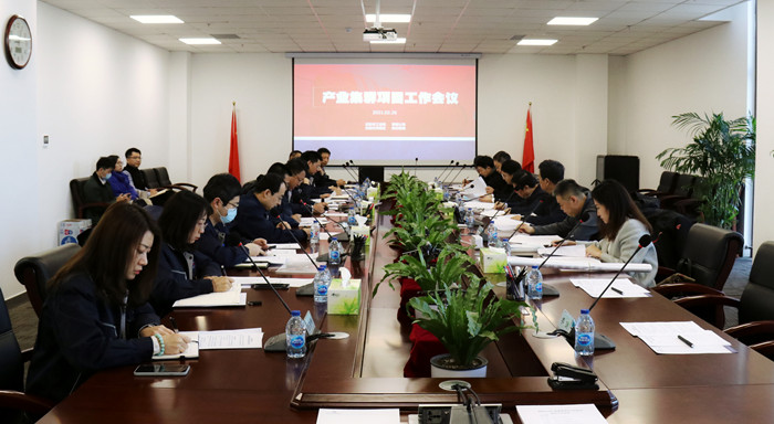 黎明公司產(chǎn)業(yè)集群項(xiàng)目工作會(huì)議在航空集團(tuán)召開(kāi)